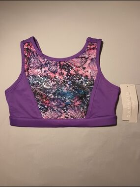 Danskin Now Girls' Purple Bra Top
